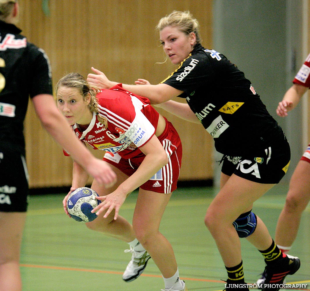 IK Sävehof-Skövde HF 24-28,dam,Partillebohallen,Partille,Sverige,Handboll,,2009,20531