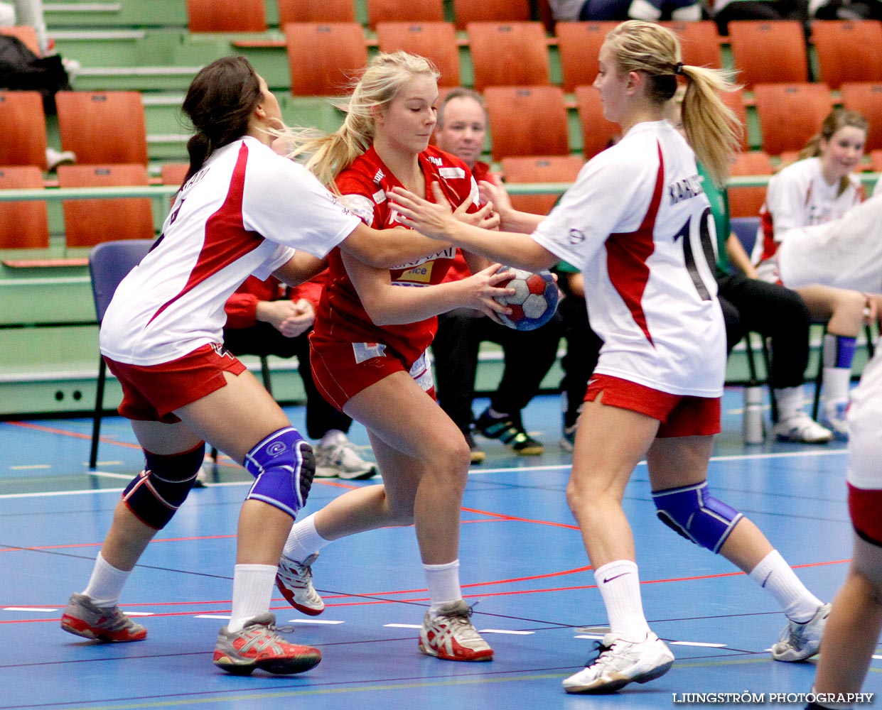 USM FA Steg 1 Skövde HF-Backa HK 20-23,dam,Arena Skövde,Skövde,Sverige,Ungdoms-SM,Handboll,2009,20719