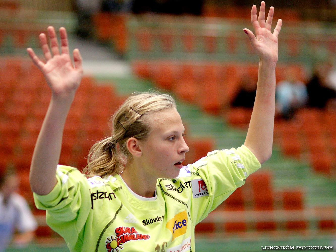 USM FA Steg 1 Skövde HF-Backa HK 20-23,dam,Arena Skövde,Skövde,Sverige,Ungdoms-SM,Handboll,2009,20725