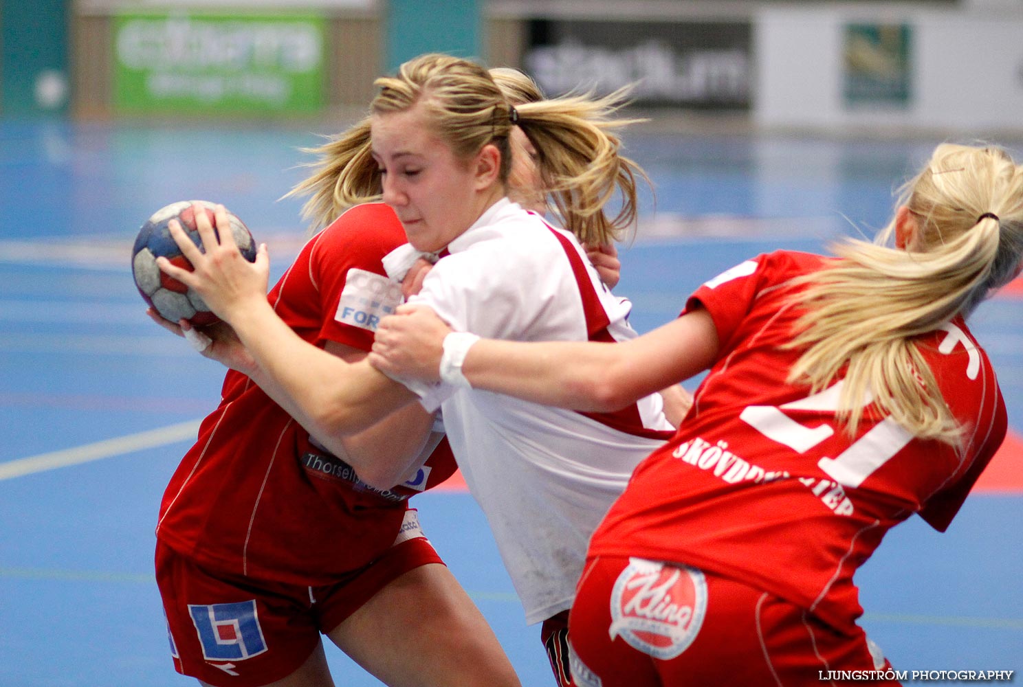 USM FA Steg 1 Skövde HF-Backa HK 20-23,dam,Arena Skövde,Skövde,Sverige,Ungdoms-SM,Handboll,2009,20727