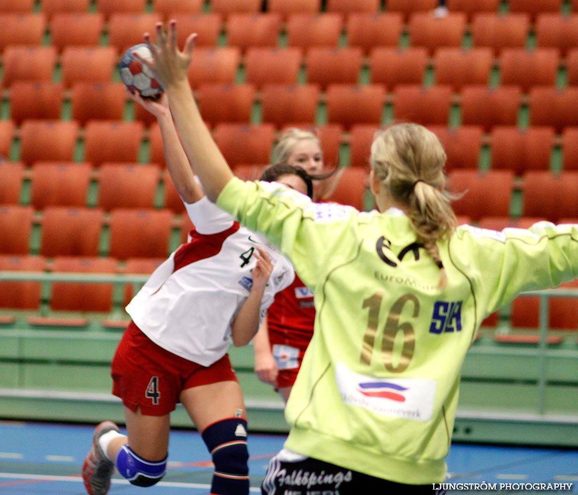 USM FA Steg 1 Skövde HF-Backa HK 20-23,dam,Arena Skövde,Skövde,Sverige,Ungdoms-SM,Handboll,2009,20731