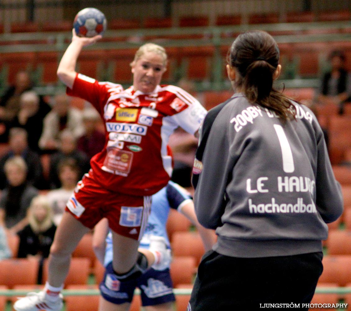 EHF-cupen Skövde HF-Havre HAC 25-28,dam,Arena Skövde,Skövde,Sverige,Handboll,,2009,20750