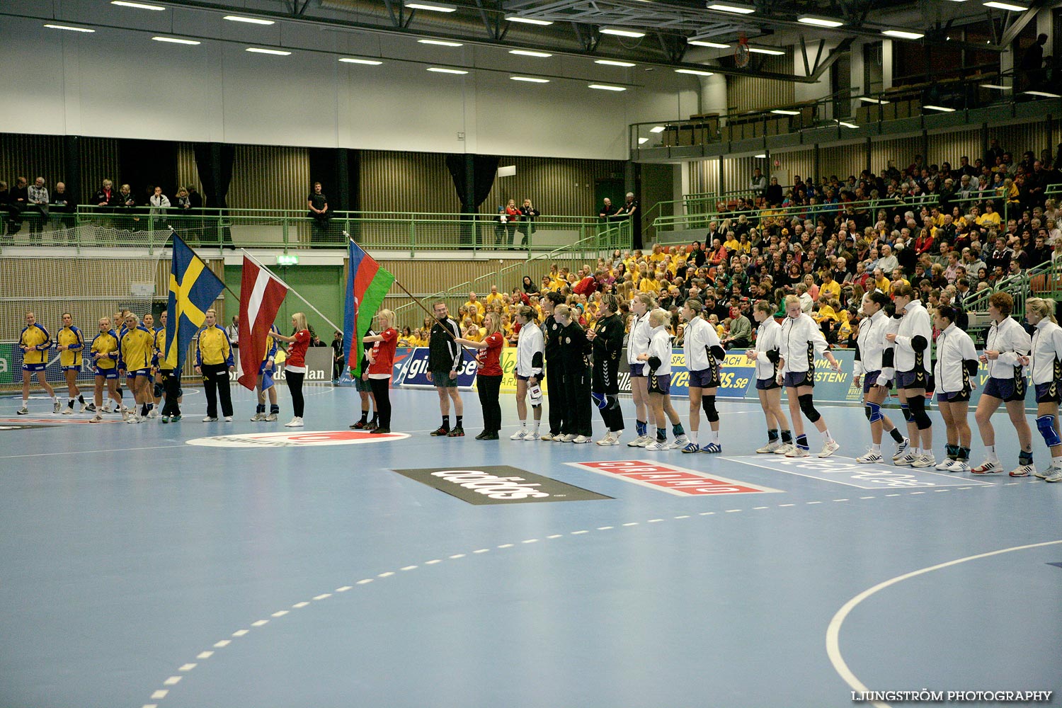 EM-KVAL Sverige-Azerbajdzjan 31-11,dam,Arena Skövde,Skövde,Sverige,Handboll,,2009,20769