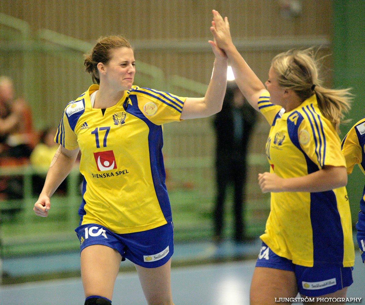 EM-KVAL Sverige-Azerbajdzjan 31-11,dam,Arena Skövde,Skövde,Sverige,Handboll,,2009,20770