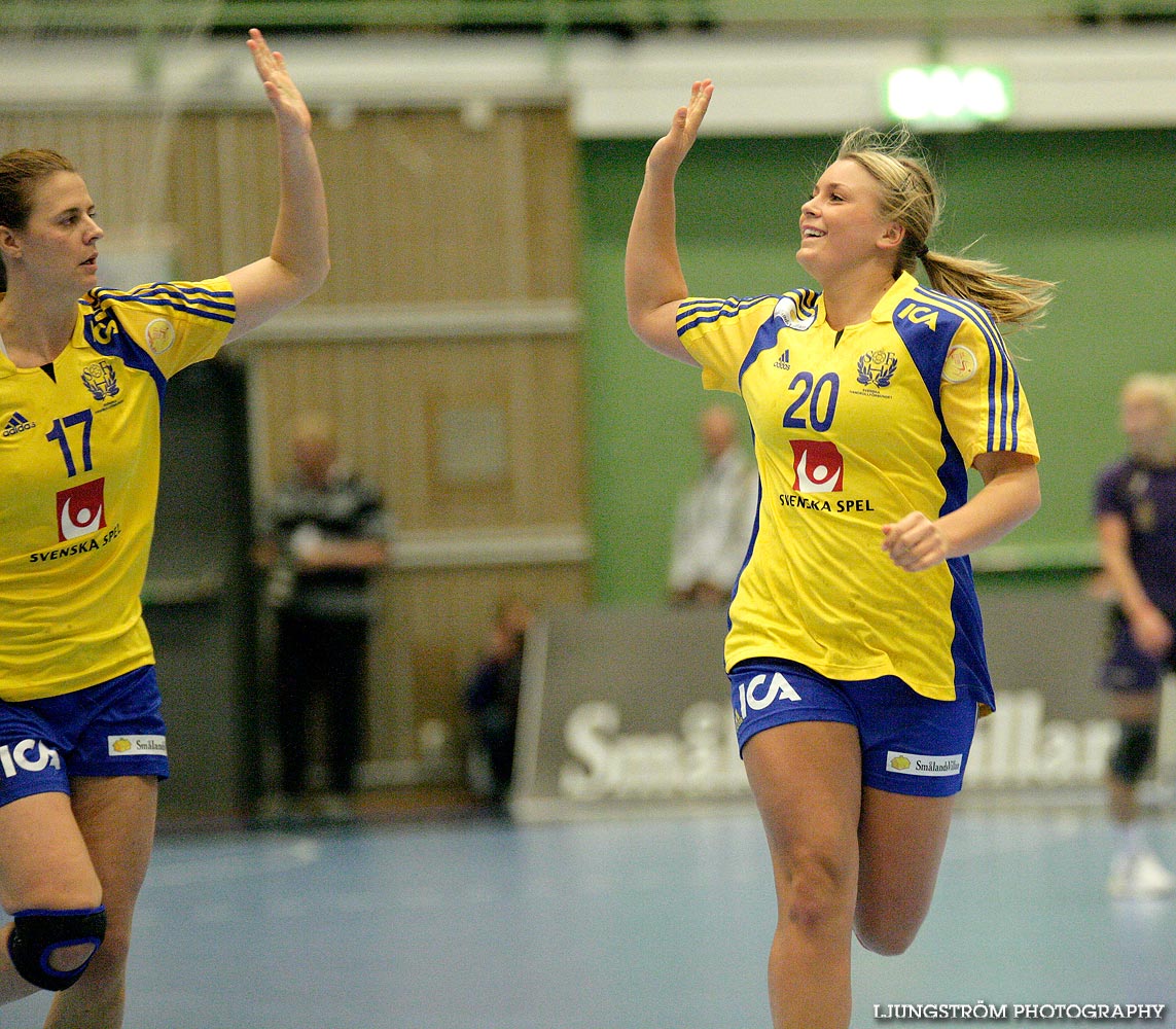 EM-KVAL Sverige-Azerbajdzjan 31-11,dam,Arena Skövde,Skövde,Sverige,Handboll,,2009,20775