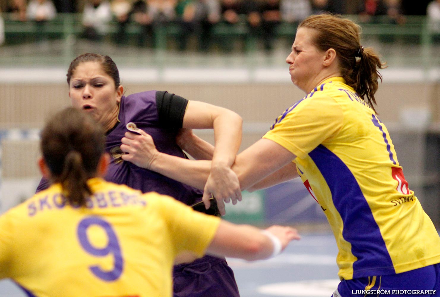 EM-KVAL Sverige-Azerbajdzjan 31-11,dam,Arena Skövde,Skövde,Sverige,Handboll,,2009,20777