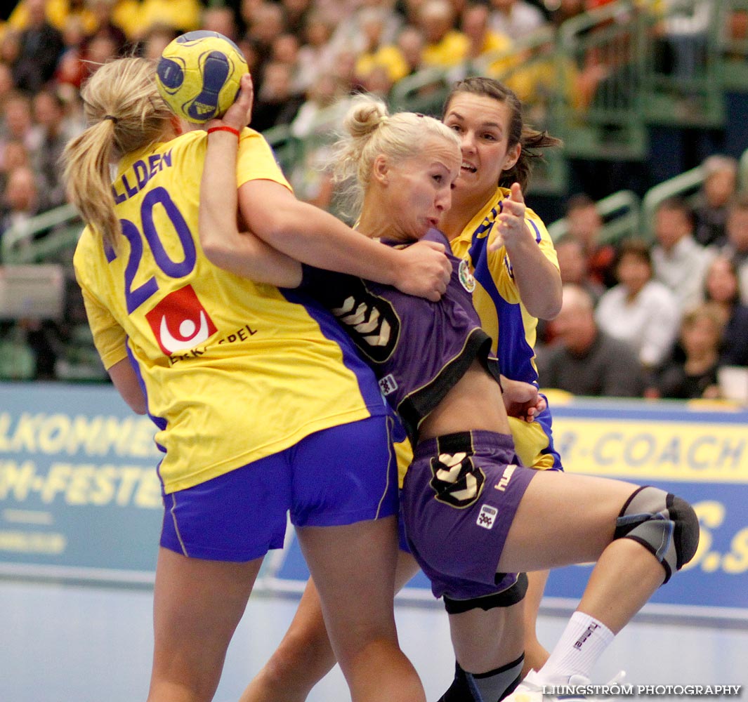 EM-KVAL Sverige-Azerbajdzjan 31-11,dam,Arena Skövde,Skövde,Sverige,Handboll,,2009,20779