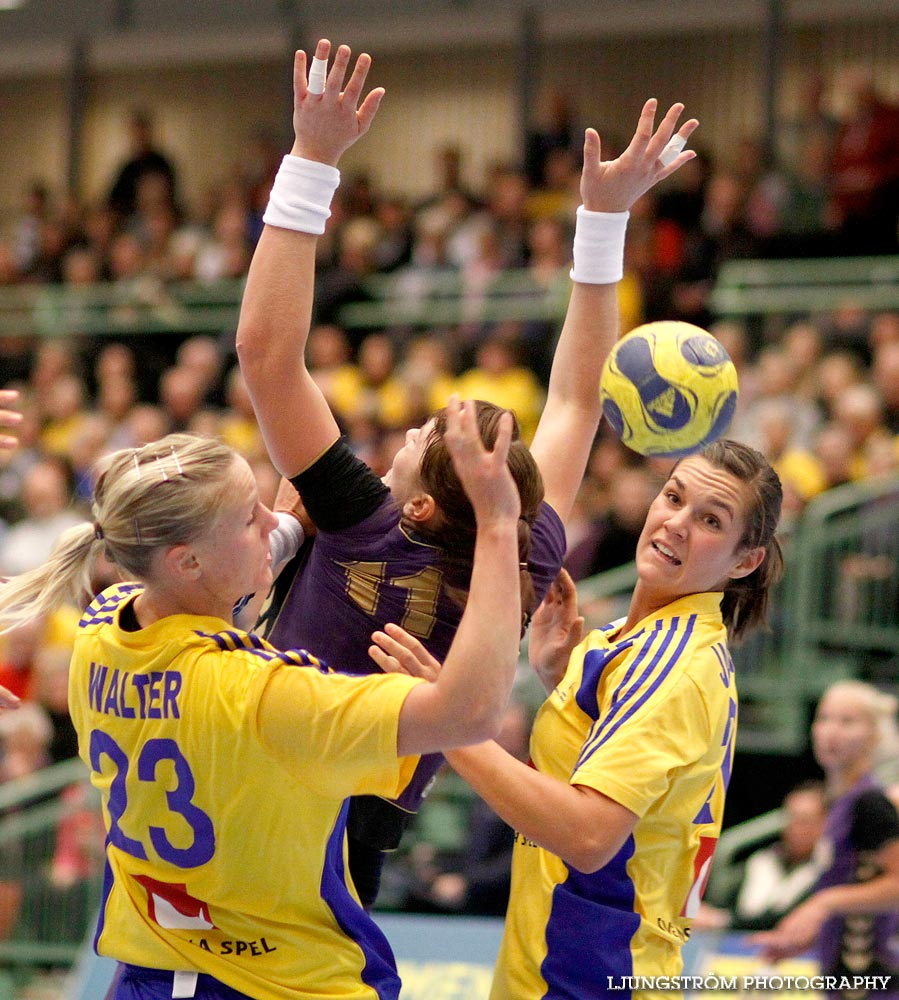 EM-KVAL Sverige-Azerbajdzjan 31-11,dam,Arena Skövde,Skövde,Sverige,Handboll,,2009,20791