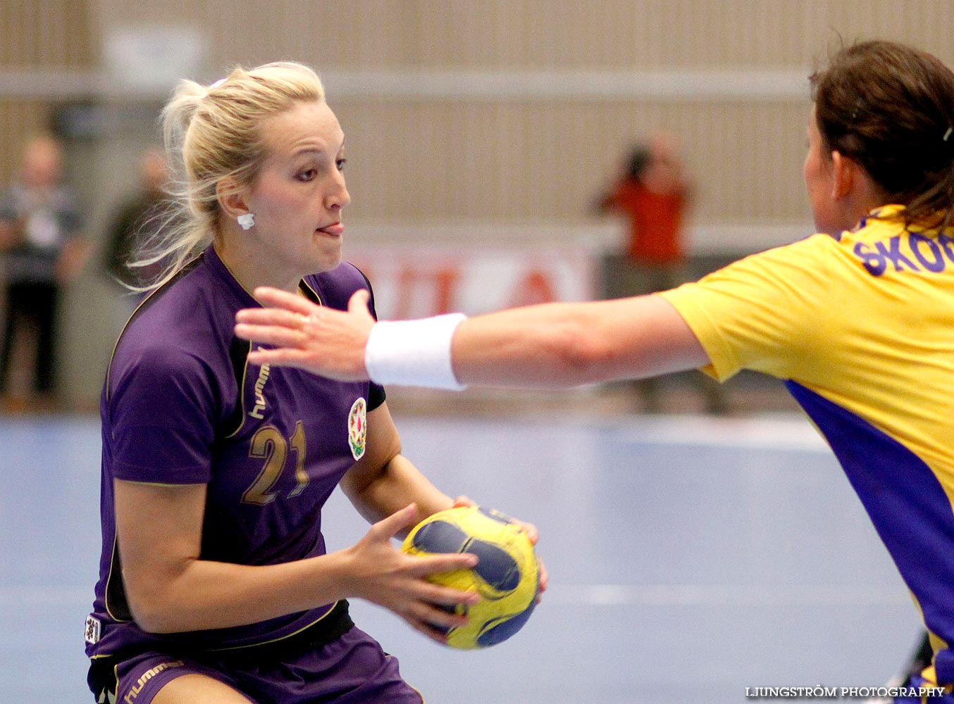 EM-KVAL Sverige-Azerbajdzjan 31-11,dam,Arena Skövde,Skövde,Sverige,Handboll,,2009,20792