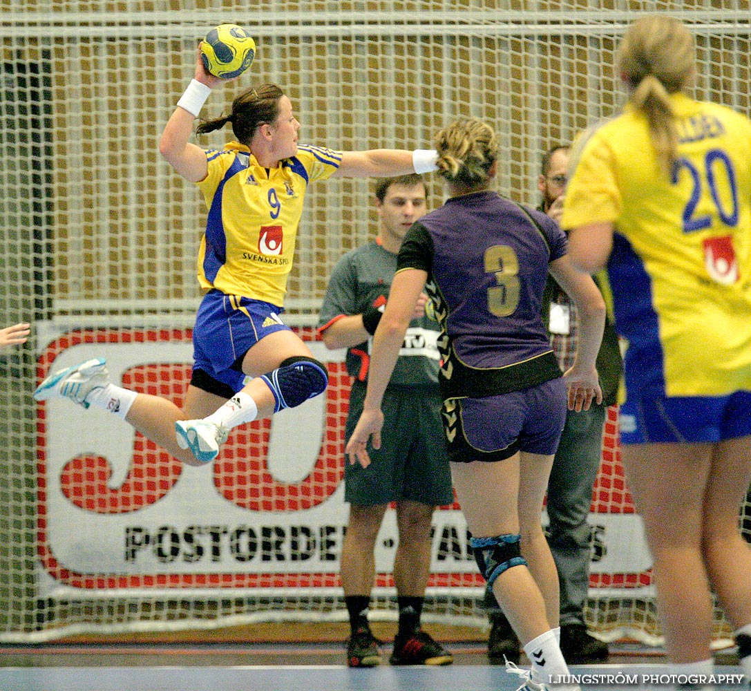 EM-KVAL Sverige-Azerbajdzjan 31-11,dam,Arena Skövde,Skövde,Sverige,Handboll,,2009,20794