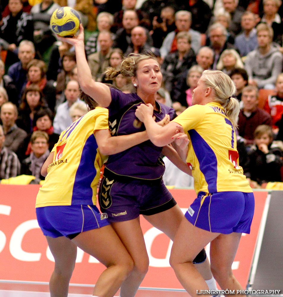 EM-KVAL Sverige-Azerbajdzjan 31-11,dam,Arena Skövde,Skövde,Sverige,Handboll,,2009,20795