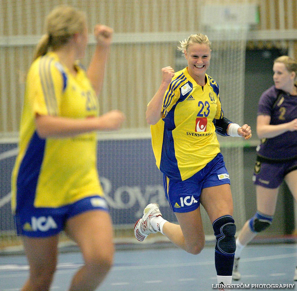 EM-KVAL Sverige-Azerbajdzjan 31-11,dam,Arena Skövde,Skövde,Sverige,Handboll,,2009,20804