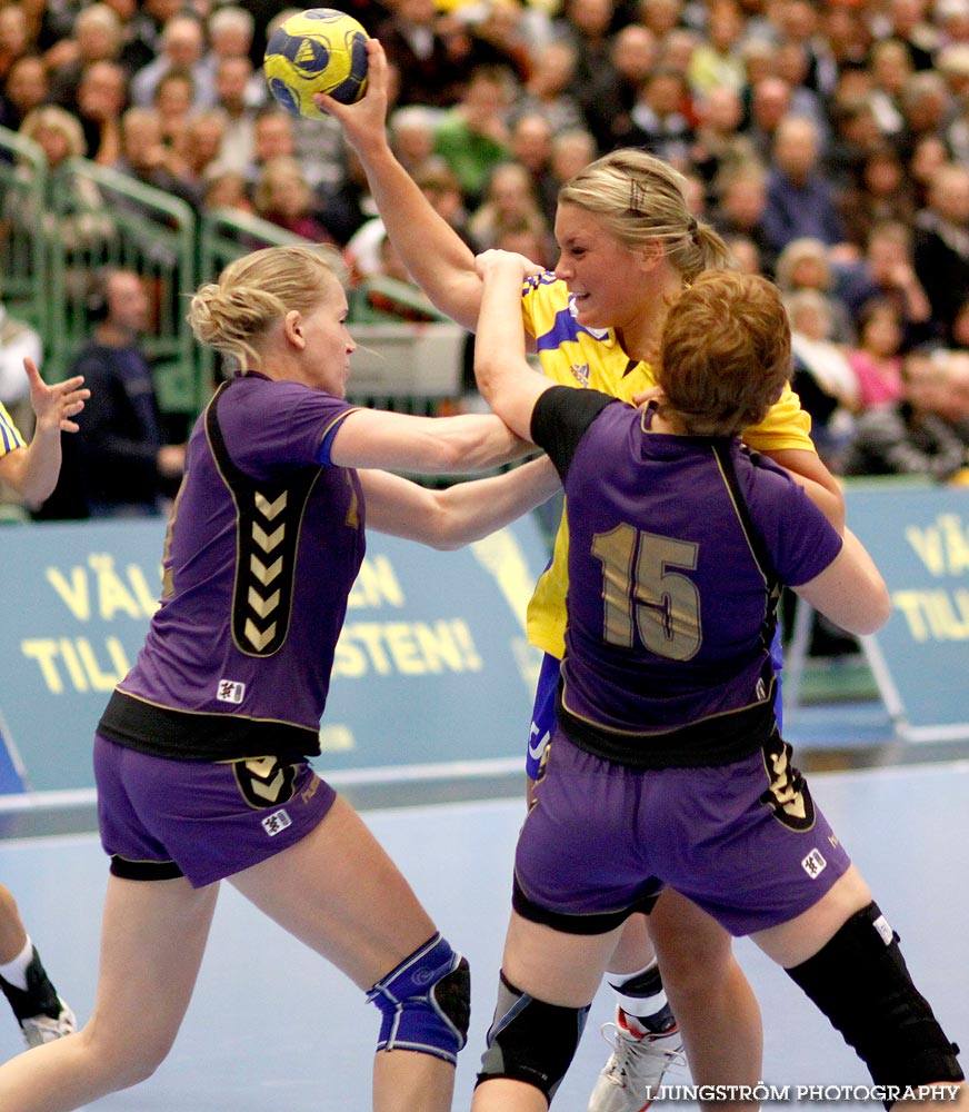 EM-KVAL Sverige-Azerbajdzjan 31-11,dam,Arena Skövde,Skövde,Sverige,Handboll,,2009,20806