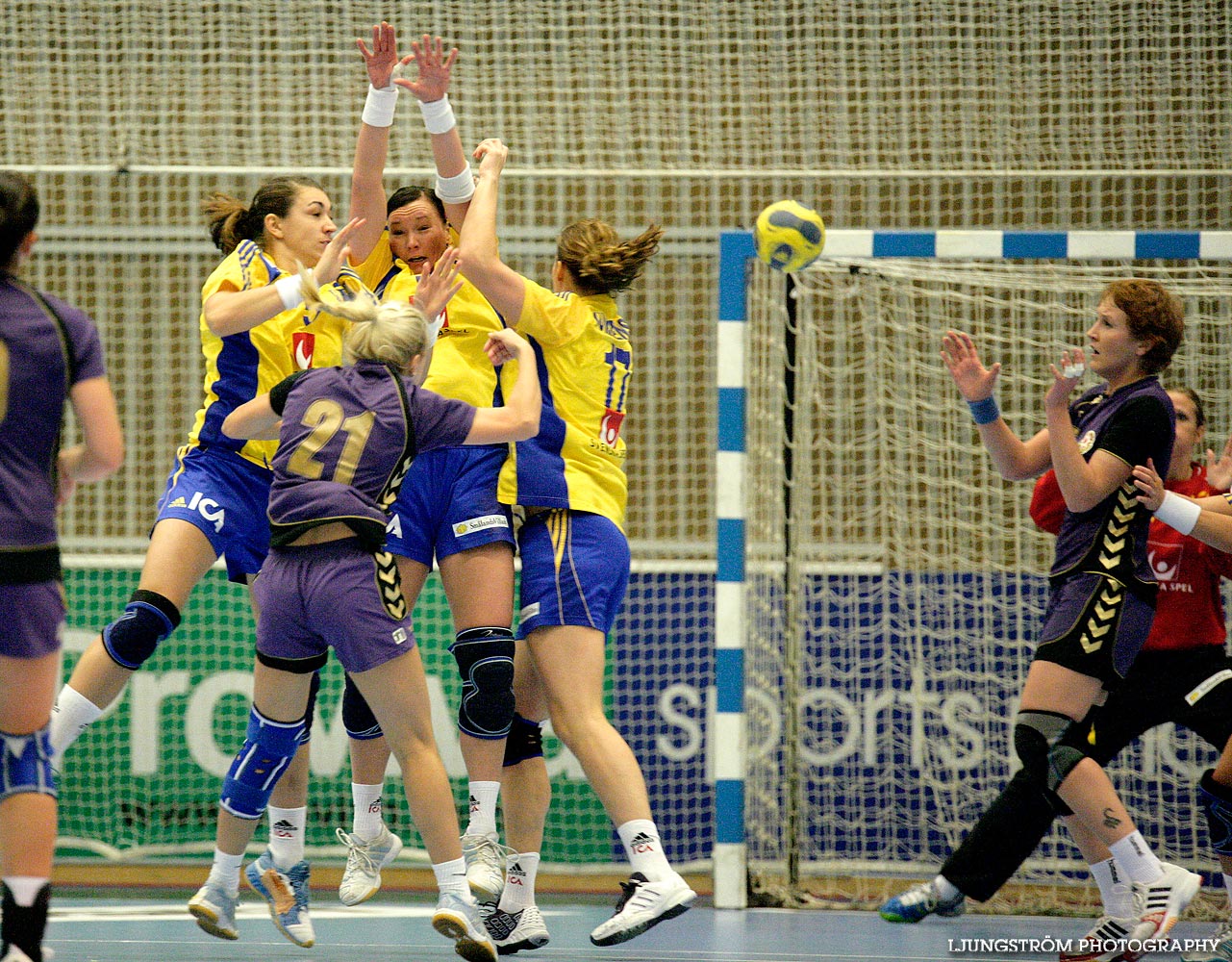 EM-KVAL Sverige-Azerbajdzjan 31-11,dam,Arena Skövde,Skövde,Sverige,Handboll,,2009,20820