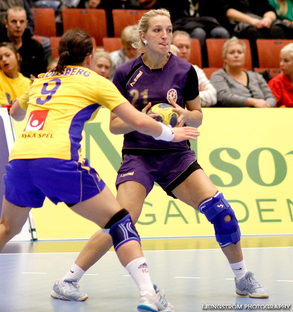 EM-KVAL Sverige-Azerbajdzjan 31-11,dam,Arena Skövde,Skövde,Sverige,Handboll,,2009,20837