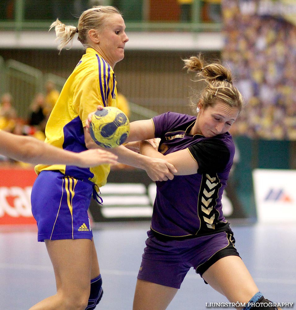 EM-KVAL Sverige-Azerbajdzjan 31-11,dam,Arena Skövde,Skövde,Sverige,Handboll,,2009,20838