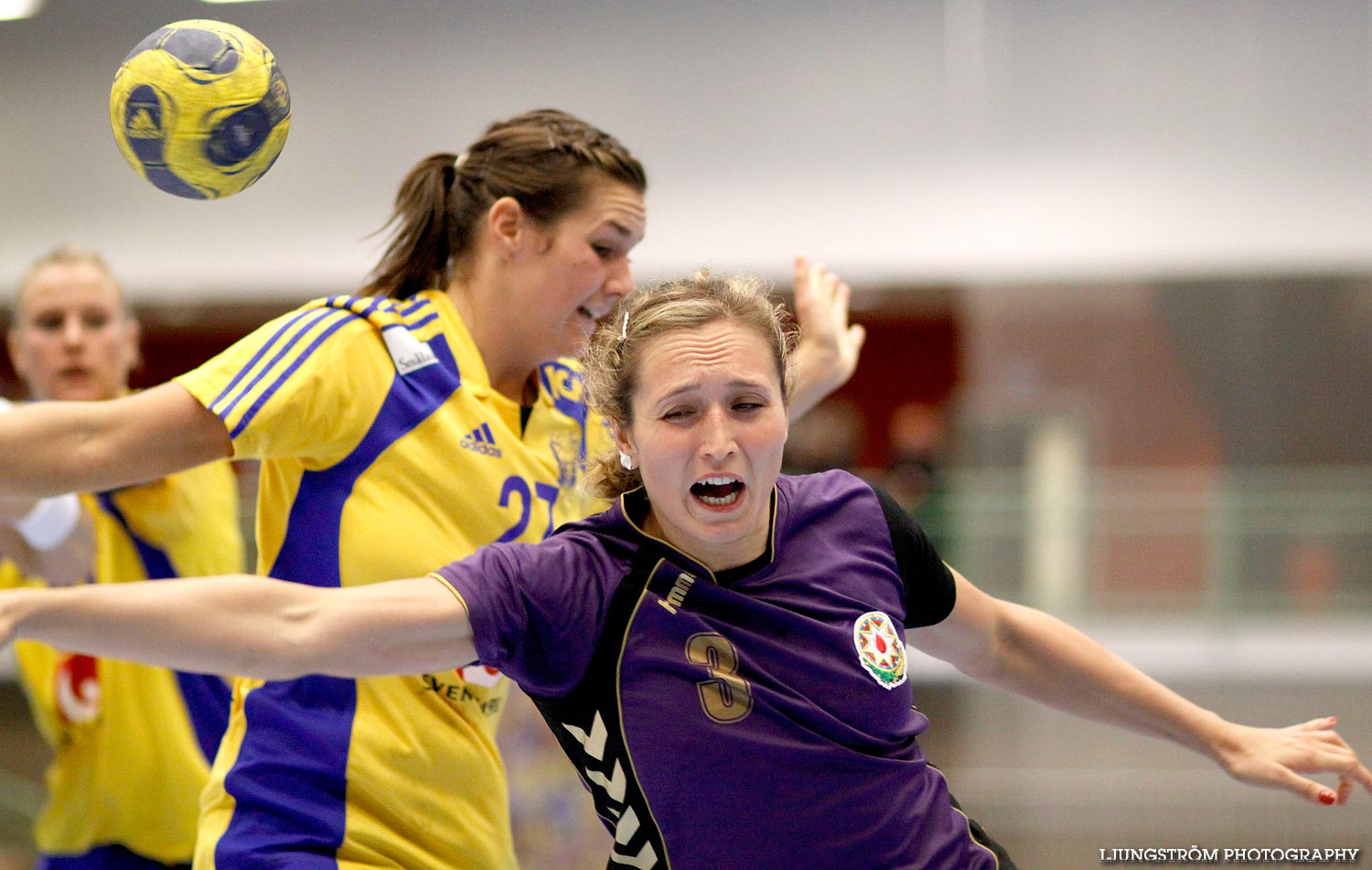 EM-KVAL Sverige-Azerbajdzjan 31-11,dam,Arena Skövde,Skövde,Sverige,Handboll,,2009,20842