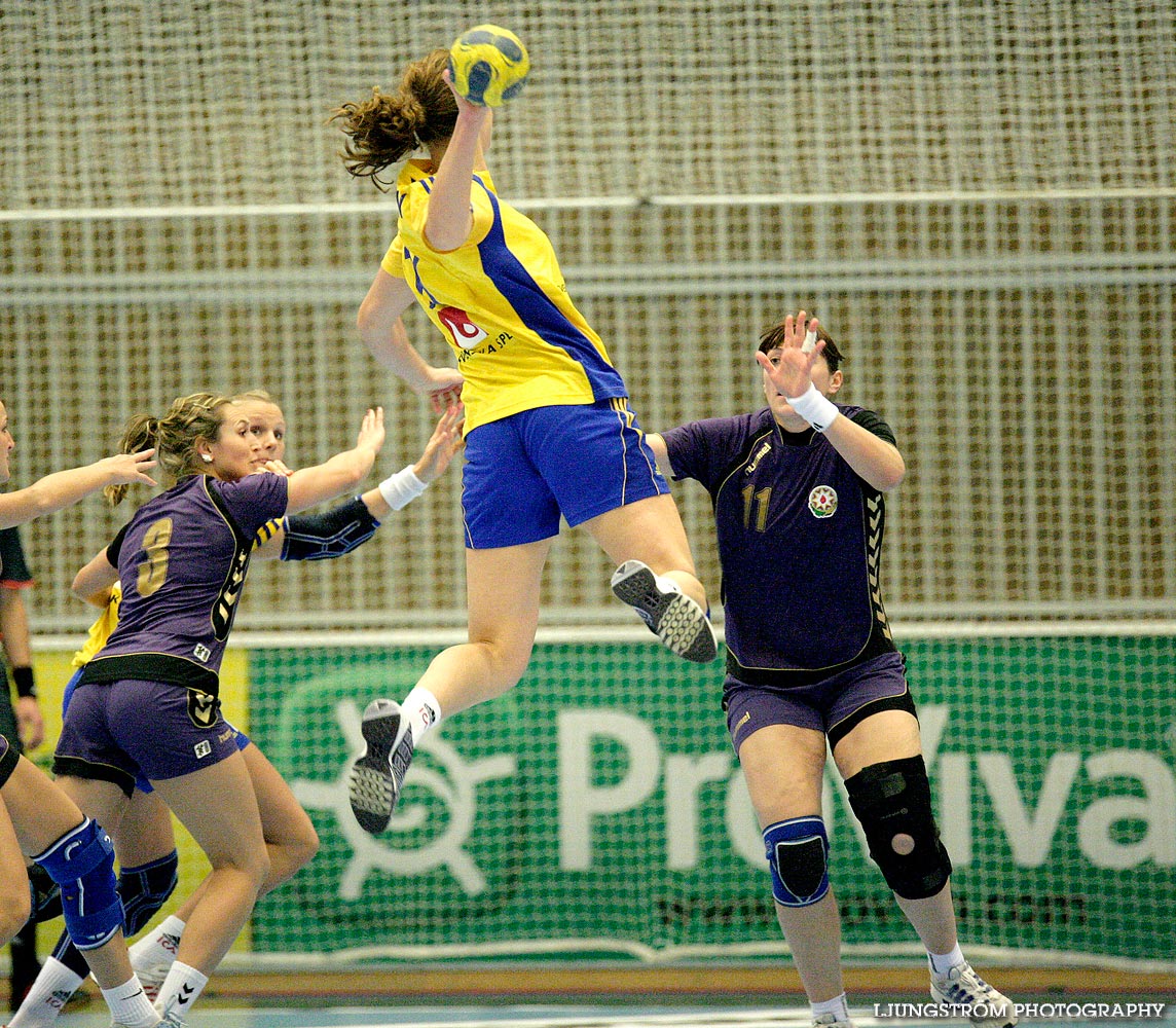 EM-KVAL Sverige-Azerbajdzjan 31-11,dam,Arena Skövde,Skövde,Sverige,Handboll,,2009,20843
