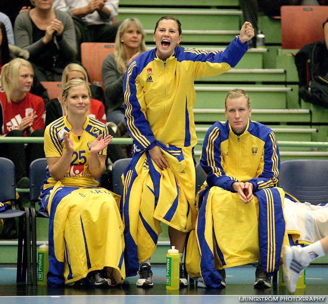 EM-KVAL Sverige-Azerbajdzjan 31-11,dam,Arena Skövde,Skövde,Sverige,Handboll,,2009,20851