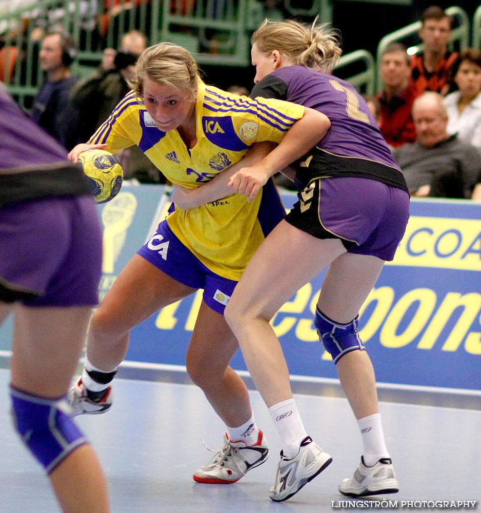 EM-KVAL Sverige-Azerbajdzjan 31-11,dam,Arena Skövde,Skövde,Sverige,Handboll,,2009,20854