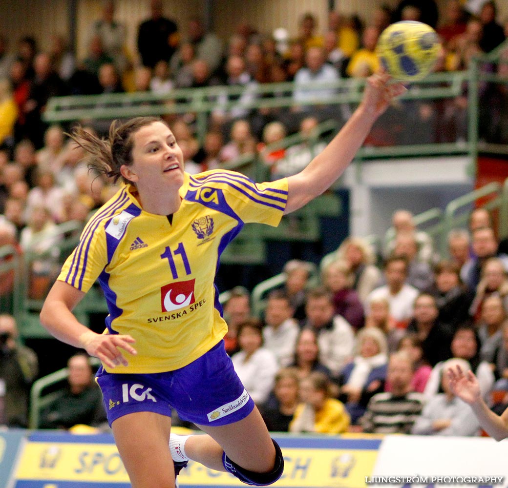 EM-KVAL Sverige-Azerbajdzjan 31-11,dam,Arena Skövde,Skövde,Sverige,Handboll,,2009,20859