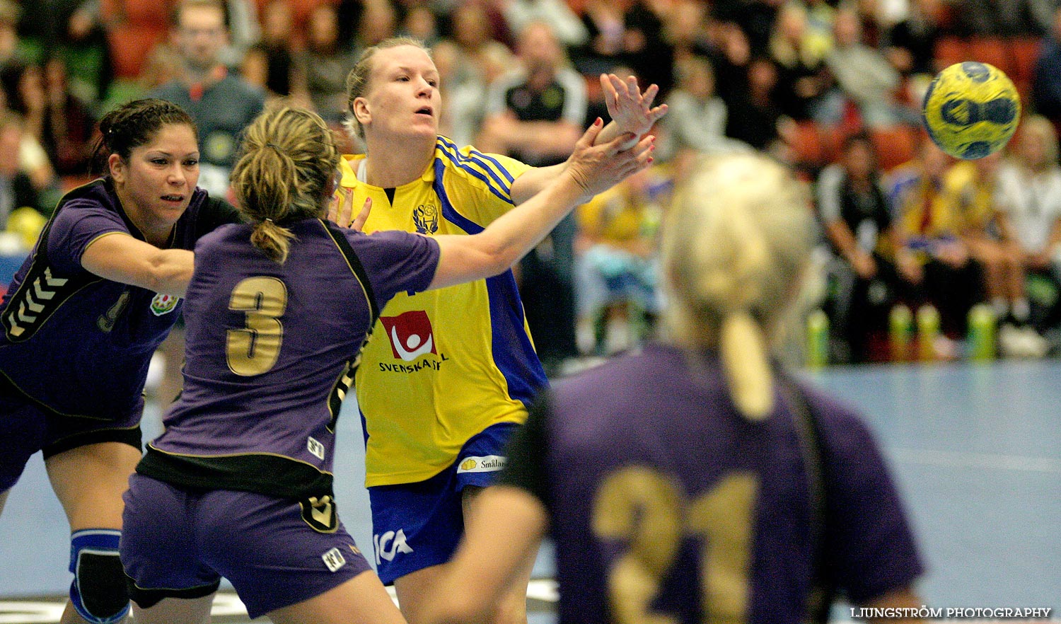 EM-KVAL Sverige-Azerbajdzjan 31-11,dam,Arena Skövde,Skövde,Sverige,Handboll,,2009,20867