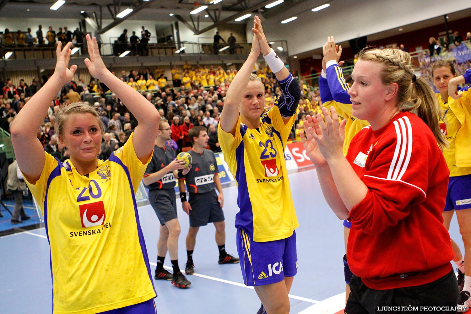 EM-KVAL Sverige-Azerbajdzjan 31-11,dam,Arena Skövde,Skövde,Sverige,Handboll,,2009,20875