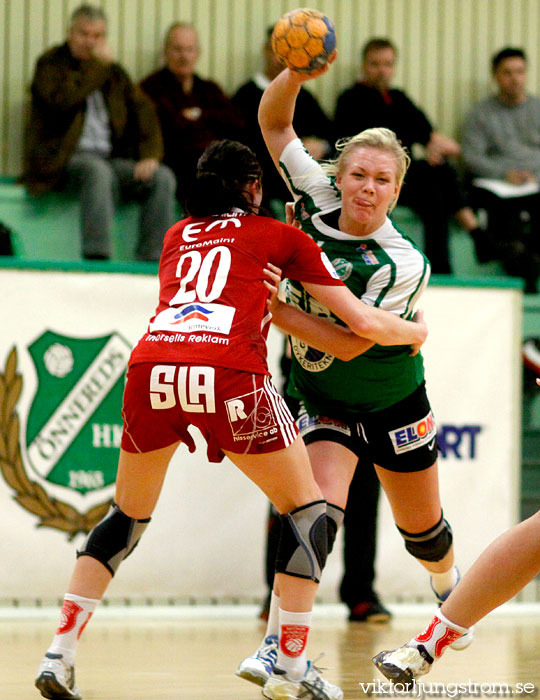 Önnereds HK-Skövde HF 20-36,dam,ÖHK-hallen,Göteborg,Sverige,Handboll,,2009,21552