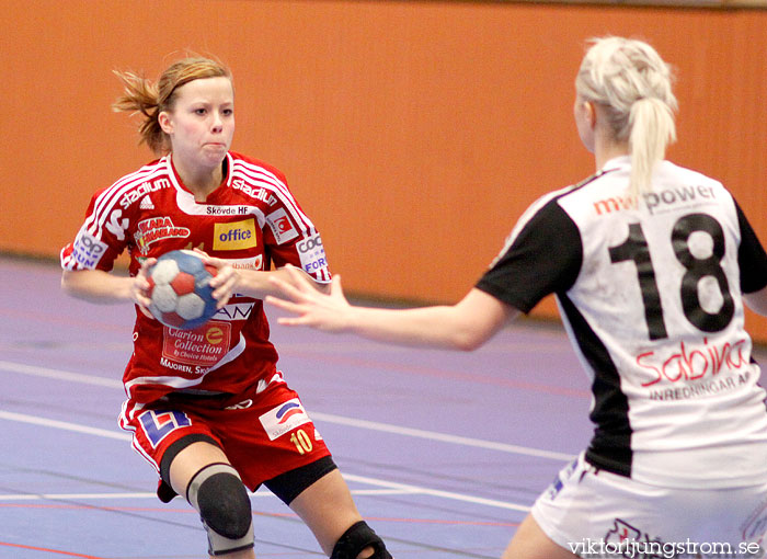 HF Somby/Skövde-Sävsjö/Eksjö 22-14,dam,Arena Skövde,Skövde,Sverige,Handboll,,2010,22525