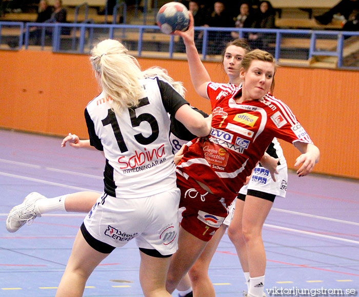 HF Somby/Skövde-Sävsjö/Eksjö 22-14,dam,Arena Skövde,Skövde,Sverige,Handboll,,2010,22556