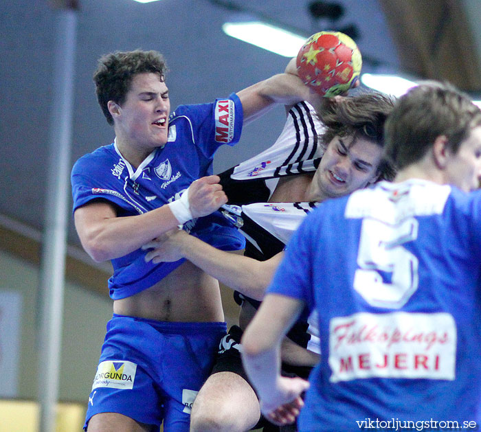 USM Steg 4 Herrjuniorer IFK Skövde HK-Redbergslids IK 24-21,herr,Skövde Idrottshall,Skövde,Sverige,Ungdoms-SM,Handboll,2010,22782