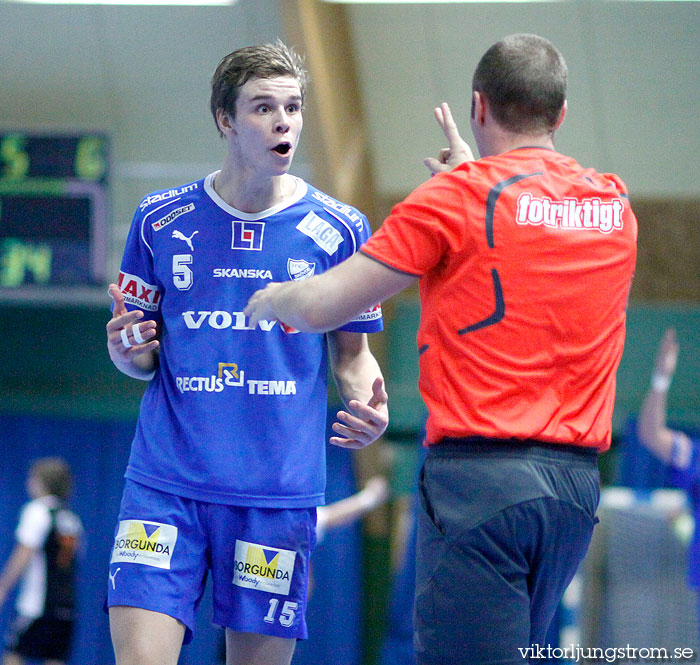 USM Steg 4 Herrjuniorer IFK Skövde HK-Redbergslids IK 24-21,herr,Skövde Idrottshall,Skövde,Sverige,Ungdoms-SM,Handboll,2010,22789