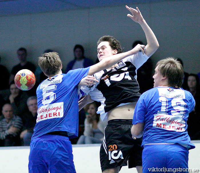 USM Steg 4 Herrjuniorer IFK Skövde HK-Redbergslids IK 24-21,herr,Skövde Idrottshall,Skövde,Sverige,Ungdoms-SM,Handboll,2010,22794