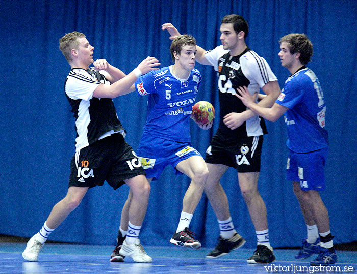 USM Steg 4 Herrjuniorer IFK Skövde HK-Redbergslids IK 24-21,herr,Skövde Idrottshall,Skövde,Sverige,Ungdoms-SM,Handboll,2010,22821