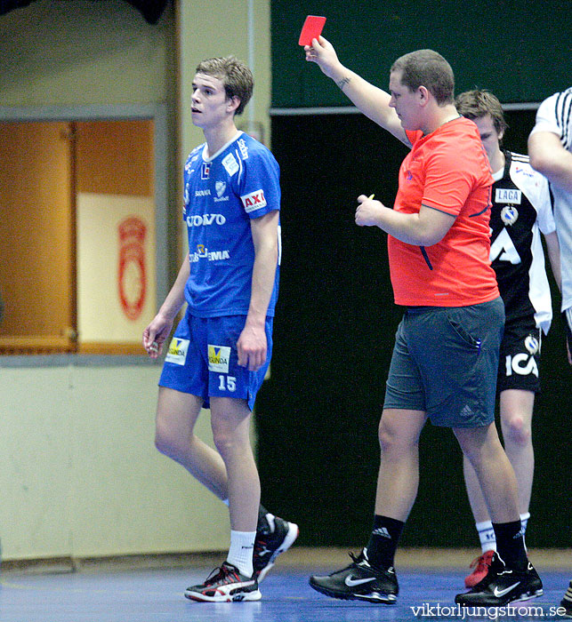 USM Steg 4 Herrjuniorer IFK Skövde HK-Redbergslids IK 24-21,herr,Skövde Idrottshall,Skövde,Sverige,Ungdoms-SM,Handboll,2010,22838