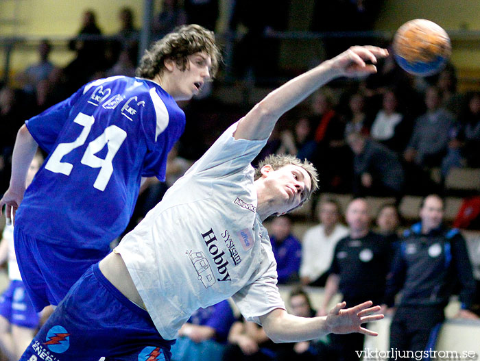 USM Steg 4 Herrjuniorer H43-IF Hallby HK 21-18,herr,Skövde Idrottshall,Skövde,Sverige,Ungdoms-SM,Handboll,2010,23011