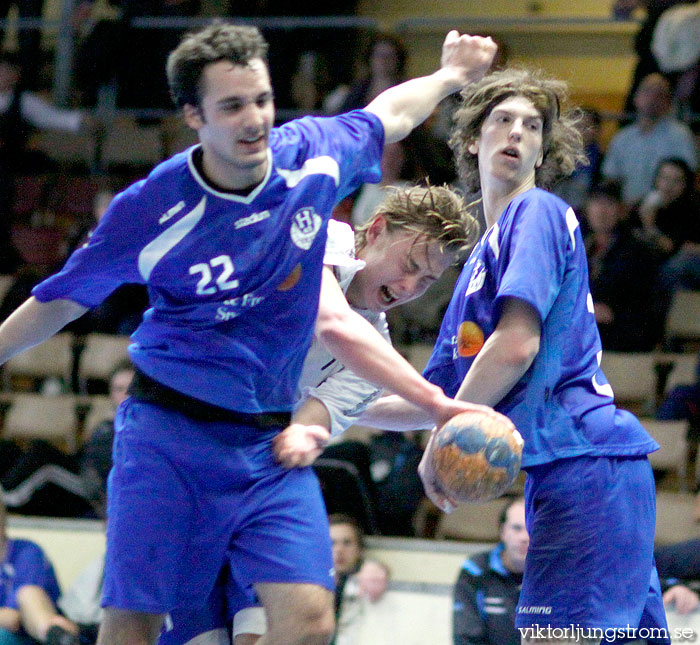 USM Steg 4 Herrjuniorer H43-IF Hallby HK 21-18,herr,Skövde Idrottshall,Skövde,Sverige,Ungdoms-SM,Handboll,2010,23019