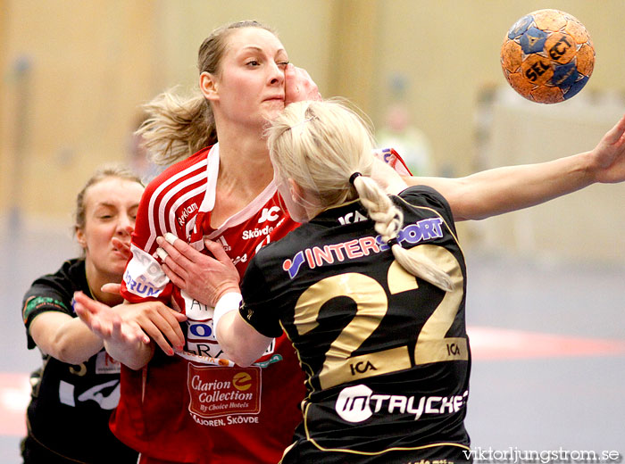 Kärra HF-Skövde HF 1/4-final 2 17-26,dam,Lillekärrshallen,Göteborg,Sverige,Handboll,,2010,24426