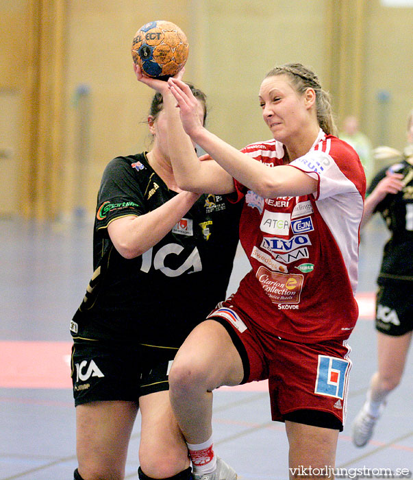 Kärra HF-Skövde HF 1/4-final 2 17-26,dam,Lillekärrshallen,Göteborg,Sverige,Handboll,,2010,24427