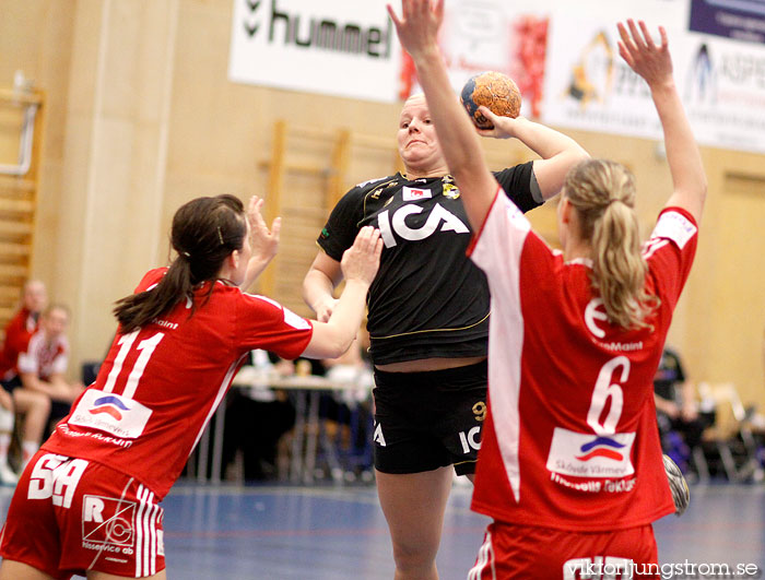 Kärra HF-Skövde HF 1/4-final 2 17-26,dam,Lillekärrshallen,Göteborg,Sverige,Handboll,,2010,24442