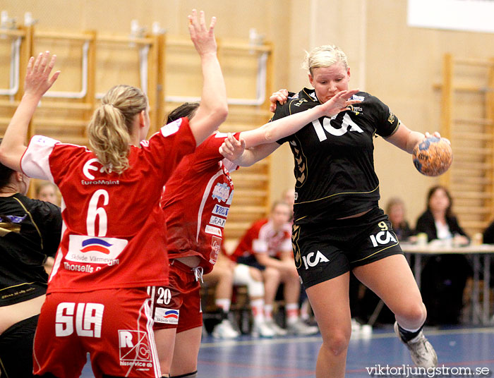 Kärra HF-Skövde HF 1/4-final 2 17-26,dam,Lillekärrshallen,Göteborg,Sverige,Handboll,,2010,24456