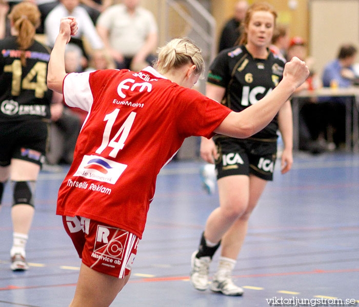 Kärra HF-Skövde HF 1/4-final 2 17-26,dam,Lillekärrshallen,Göteborg,Sverige,Handboll,,2010,24470