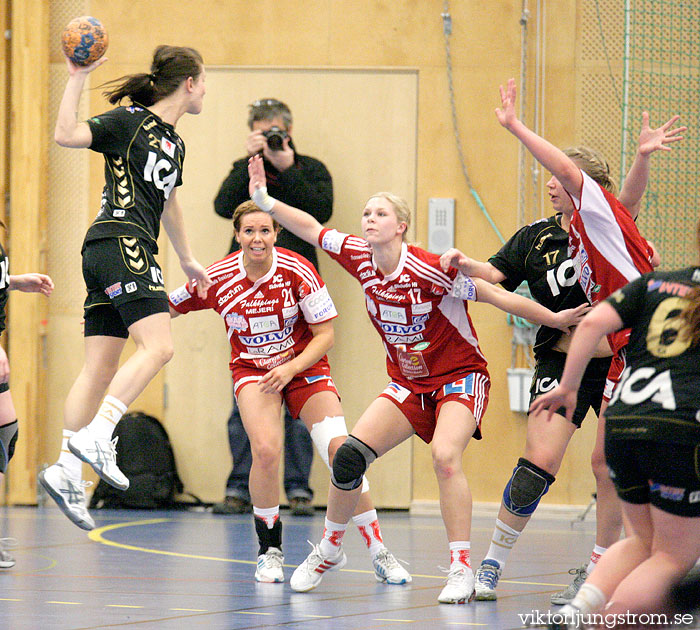 Kärra HF-Skövde HF 1/4-final 2 17-26,dam,Lillekärrshallen,Göteborg,Sverige,Handboll,,2010,24477