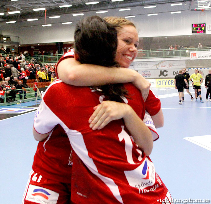 Skövde HF-Team Eslöv IK 1/2-final 1 31-27,dam,Arena Skövde,Skövde,Sverige,Handboll,,2010,25253