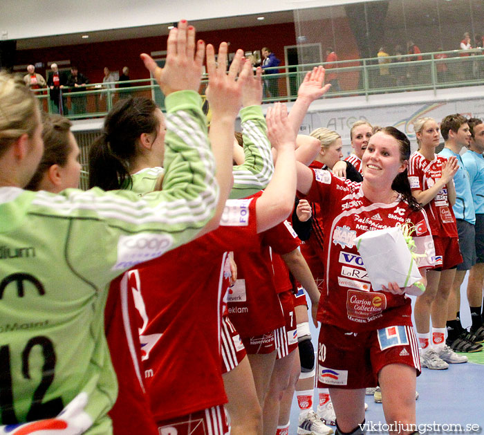 Skövde HF-Team Eslöv IK 1/2-final 1 31-27,dam,Arena Skövde,Skövde,Sverige,Handboll,,2010,25255