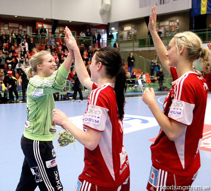 Skövde HF-Team Eslöv IK 1/2-final 3 27-22,dam,Arena Skövde,Skövde,Sverige,Handboll,,2010,25377