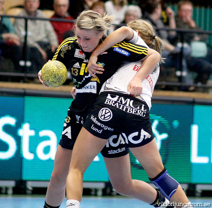 IK Sävehof-Lugi HF 1/2-final 3 24-19,dam,Partillebohallen,Partille,Sverige,Handboll,,2010,25395