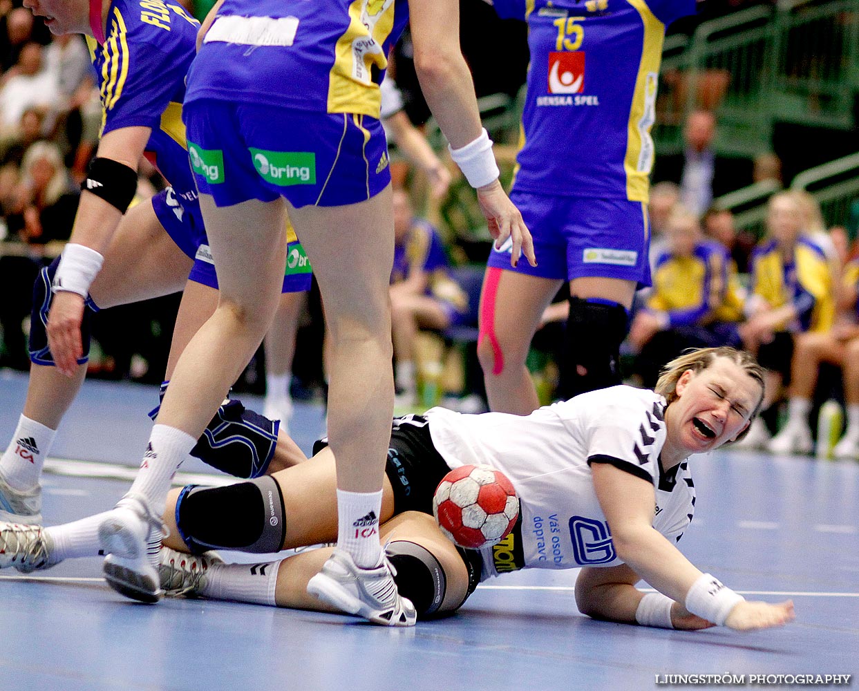 EM-KVAL Sverige-Tjeckien 31-25,dam,Arena Skövde,Skövde,Sverige,Handboll,,2010,26730