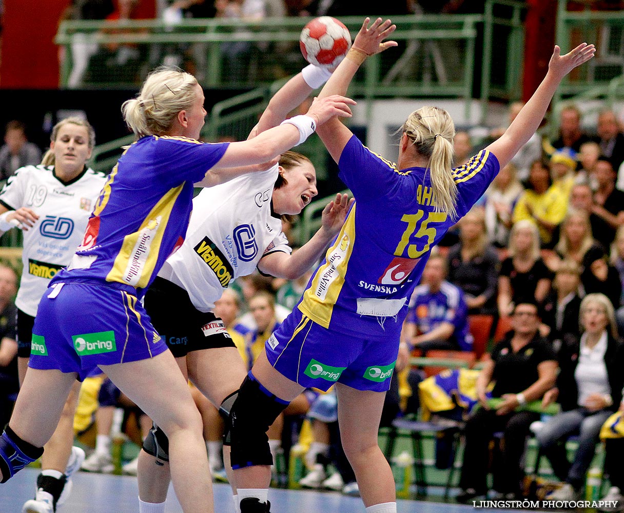 EM-KVAL Sverige-Tjeckien 31-25,dam,Arena Skövde,Skövde,Sverige,Handboll,,2010,26746