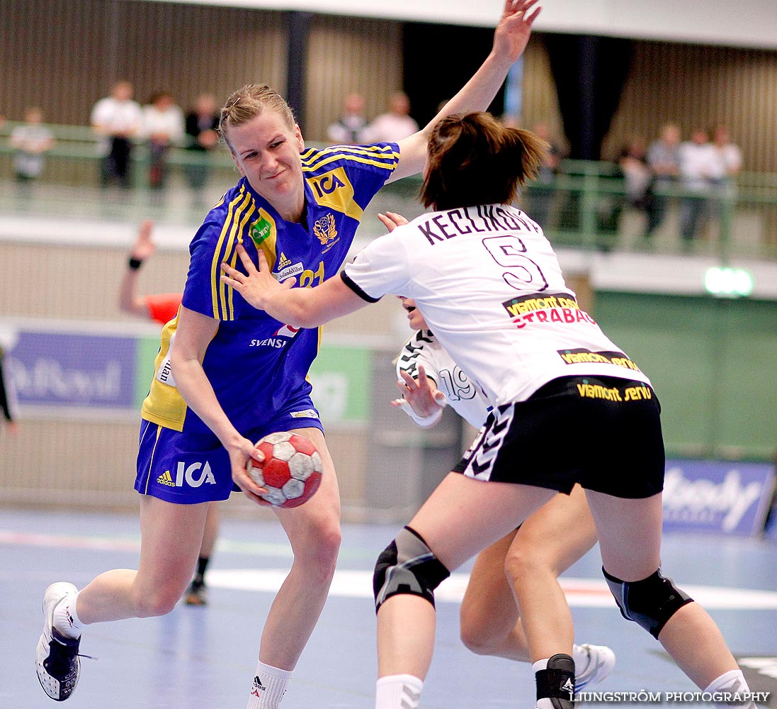 EM-KVAL Sverige-Tjeckien 31-25,dam,Arena Skövde,Skövde,Sverige,Handboll,,2010,26778